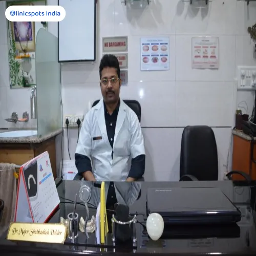 dr. (maj) shubhashish halder dentist kapashera