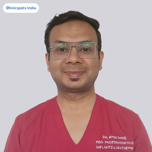 dr. nitin garg prosthodontist shalimar bagh